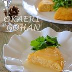 お豆腐のフワフワかに玉　 香菜添え