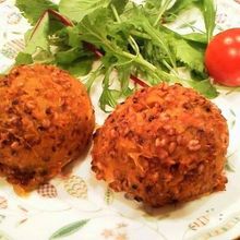 かぼちゃとタカキビのポッコリ焼き