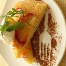 フライパンで簡単!アップルケーキ