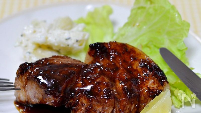 豚肩ロースステーキ こくうまソース By 西山京子 ちょりママ レシピサイト Nadia ナディア プロの料理家のおいしいレシピ