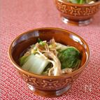 白菜とえのきのゆず胡椒おひたし