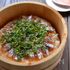 アジの手ごね寿司(三枚おろし)