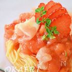 苺とトマトのカペッリーニ