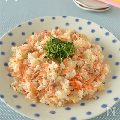 にんじんとツナのサラダ寿司