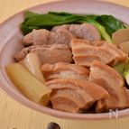 豚肉と車麩のヘルシー角煮