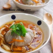 レンジで出来る!  料亭風 もちもち蓮根饅頭 野菜あんかけ