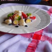 お餅と黒豆で☆簡単スイーツ