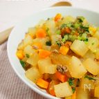 子供大好き♡大根と人参の味噌そぼろ炒め