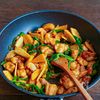 鶏肉と筍とピーマンのオイスター炒めの工程7