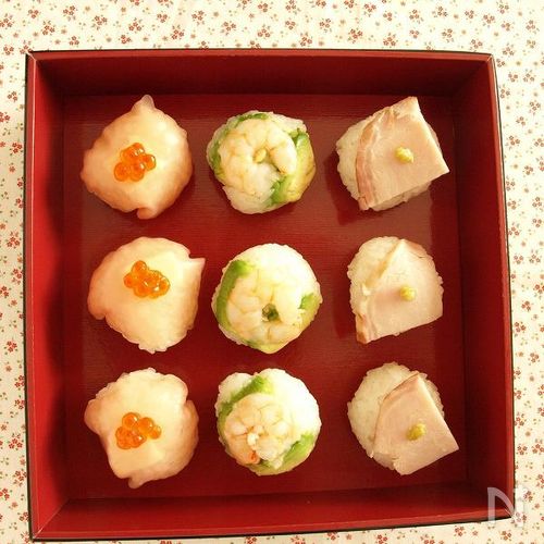 洋風手まり寿し