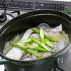タラとポテトのワイン蒸し