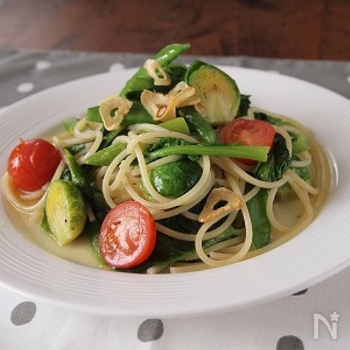 春野菜のパスタ