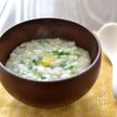 上新粉でとろとろ粥