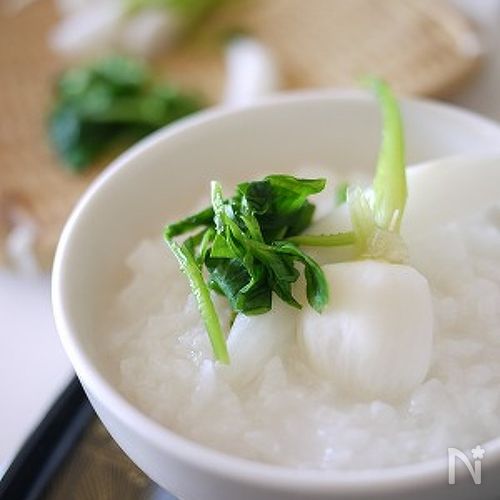 トッピング七草粥