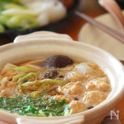 胡麻生姜鍋。