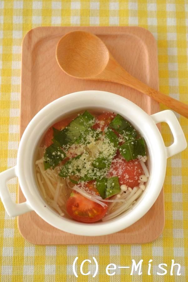 クリーミートマトバジルスープのレシピ