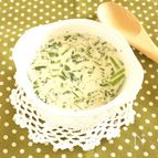 春菊のチーズミルクスープ