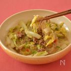 【春雨入りでとろっとろ♪】麻婆白菜_大量消費!ごはんがススム