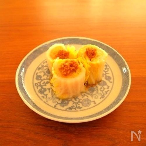 白菜のレンジ4分巻ロール