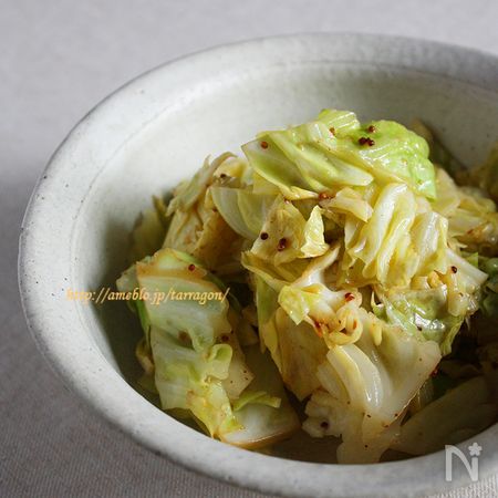 10分で 蒸しキャベツのマスタードサラダ By 奥津純子 タラゴン レシピサイト Nadia ナディア プロの料理家のおいしいレシピ