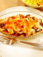 なすの和風チーズグラタン
