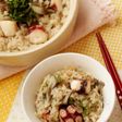 タコと大葉の炊き込みご飯