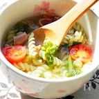 コンソメスープパスタ