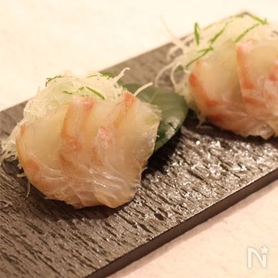 鯛の昆布〆