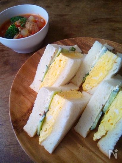 関西の玉子サンドイッチ