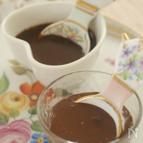 お肉と合わせるチョコレートソース