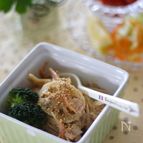 白いきんぴらで胡麻サラダ