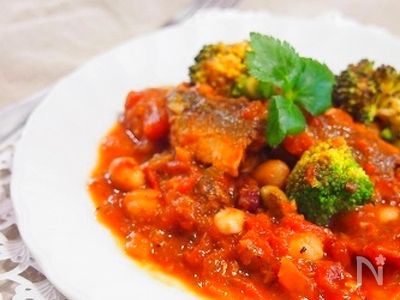 煮込まず手軽 鰯とお豆のトマト煮 By 河埜 玲子 レシピサイト Nadia ナディア プロの料理家のおいしいレシピ
