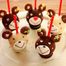 ホットケーキでも★ケーキポップス★