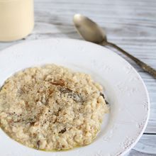スープジャーで作る!ポルチーニのクリームリゾット