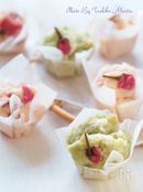 おひなさまにも!桜香る春色蒸しパン