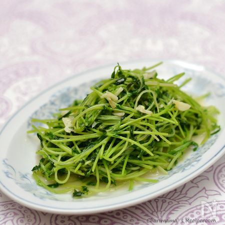 豆苗のうま塩炒め By 西山京子 ちょりママ レシピサイト Nadia ナディア プロの料理家のおいしいレシピ