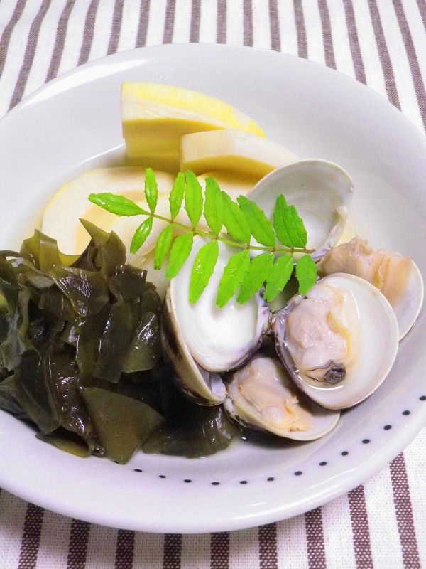 ハマグリと若竹煮 手軽に旬の味 レシピサイトnadia