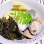 ◆ハマグリと若竹煮◆　手軽に旬の味