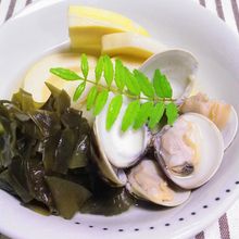 ◆ハマグリと若竹煮◆　手軽に旬の味