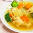 圧力鍋で時短!手羽元と野菜の優しい和風スープカレー