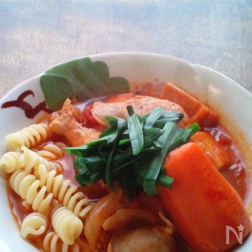 ひなやのまかない・ポトフのアレンジスープパスタ