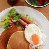 自家製ミックス粉でパンケーキ