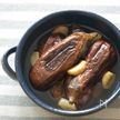 焼きナスとニンニクのピクルス