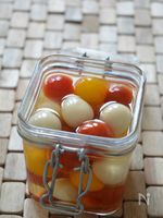 うずらの卵とミニトマトのピクルス(たまごピクルス)