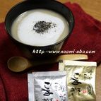 蕪と長ネギのほっこり和風ポタージュ
　～カプチーノ仕立て～