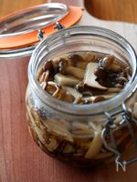 きのこのピクルス。