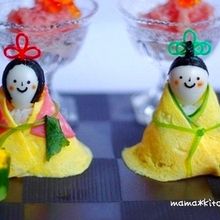 子どももにっこり♪ おひな寿司*