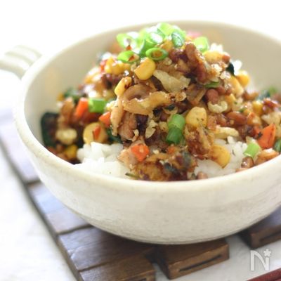 納豆そぼろ丼