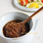 ノンオイル、おろしオニオンドレッシング♪