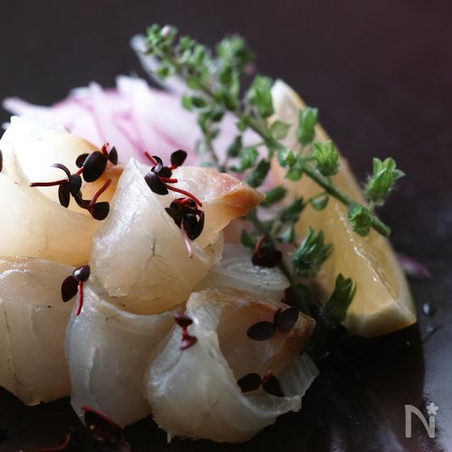 鯛の昆布〆